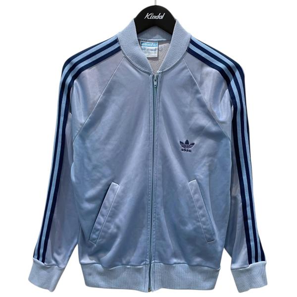 【kazukin 】00’s アディダス　トラックジャケット　ATP ブル adidas（アディダス） トラックジャケット USA製 ブルー サイズ：S