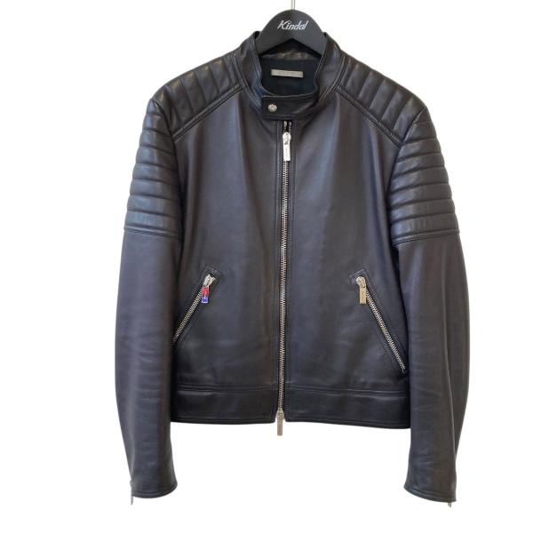 Dior homme コットン　ライダースジャケット　シャツ kindal_8077000921064