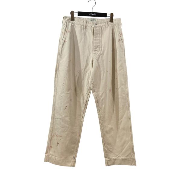 値下げ】HERILL USMC HBT pants パンツ 25-030-HL-8080-10 アイボリー