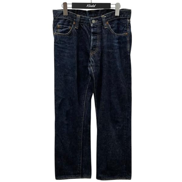 The REAL McCOY’S ヒッコリー　デニムワークパンツ W30 リアルマッコイズ THE REAL McCOY'S デニムパンツ 001 インディゴ