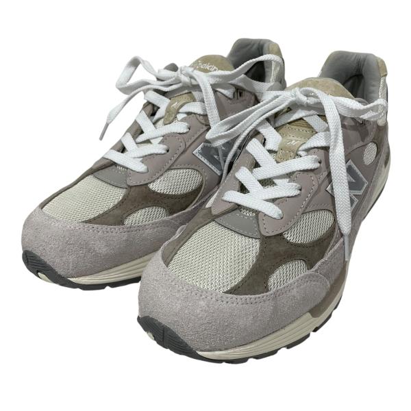【値下げ】NEW BALANCE スニーカー U992MM MADE IN USA ベージュ サイズ：30cm (EC)
