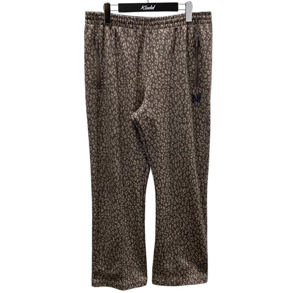 【値下げ】Needles×FREAK’S STORE 25SS レオパード柄イージーパンツ Track Pant - Poly Jacquard ／