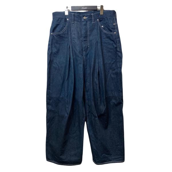 SHINYA KOZUKA 21SS「AS 90S WAS ワイドデニムパンツ」ワイド
