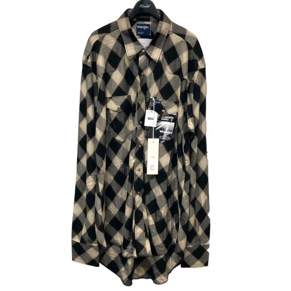 値下げ】SUGARHILL×Wrangler 23SS「Wrangler Big Western Shirt 