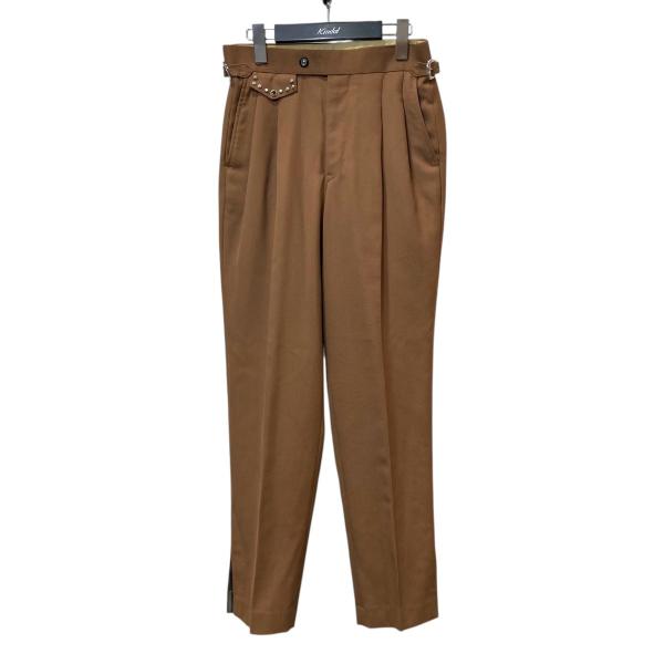 TOGA VIRILIS 2021SS サイドコンチョバックル スラックス TOGA VIRILIS 2021SS サイドコンチョバックル スラックス