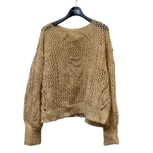 値下げ】mame kurogouchi 22SS Botanical Pattern Knitted Lame