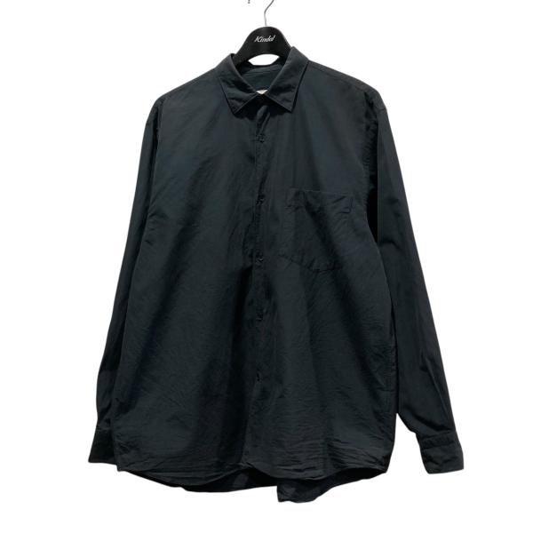 COMOLI コモリ 22AW コモリシャツ W03-02001 ブラック サイズ：2 