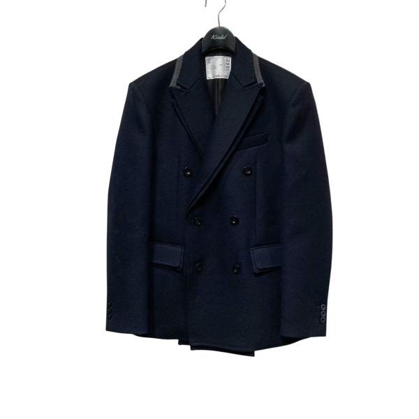 【sacai】25aw DoubleFacedWoolMelton Jacket sacai サカイ 25AW Double-Faced Wool Melton Jacket メルトン