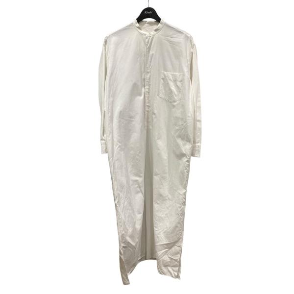 COMOLI（コモリ） シャツワンピース R01-02009 ホワイト サイズ：0