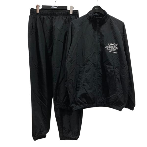 fukui kaito ナイロンセットアップ　上下セット　サイズL カイト フクイ kaito fukui ナイロンセットアップ ブラック サイズ：M