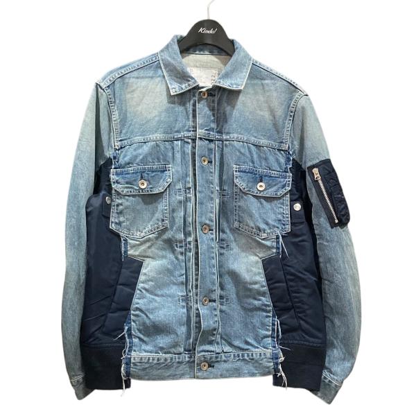 sacai（サカイ） sacai Denim×MA-1 Jacket デニムMA-1ジャケット SCM