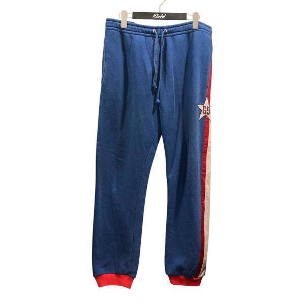 GUCCI（グッチ） トラックパンツ 576063 ネイビー サイズ：S