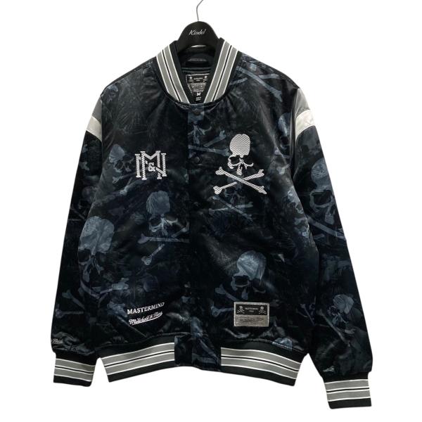 マスターマインドワールド　mitchell&ness コラボジャケットL MASTERMIND WORLD マスターマインド ワールド×ミッチェルアンドネス