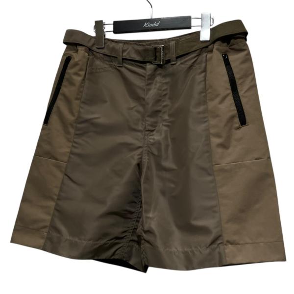 sacai（サカイ） ドッキングナイロンツイルショートパンツ 25-03719M