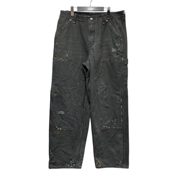 エヴィス EVISU カモメ刺繍とロゴプリントリラックスフィット