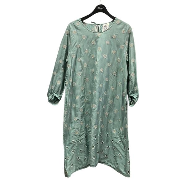 【美品】ミナペルホネン ワンピース　水玉　ドット　ミナ mina perhonen（ミナペルホネン） mina perhonen vapor ドット