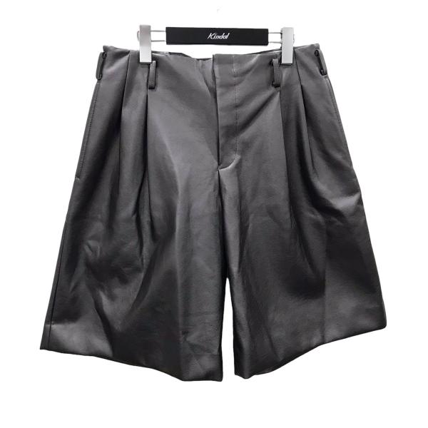 COMME des GARCONS HOMME PLUS 21SS フェイクレザー ワイド COMME des GARCONS HOMME PLUS 21SS フェイクレザー ワイド