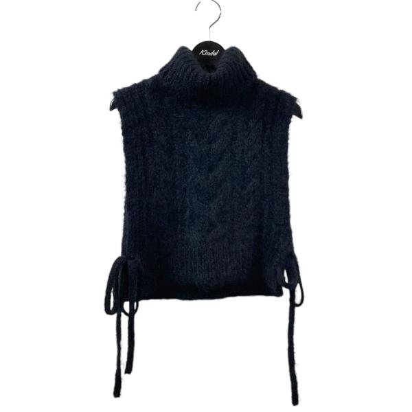 値下げ】Cecilie Bahnsen HEAVY ROLL NECKS ハイネックニットベスト 