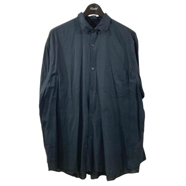 24ss COMOLI KHADIコットンコモリシャツsize3