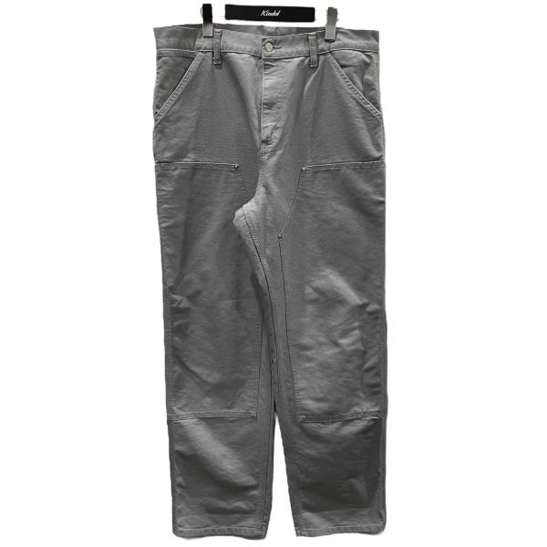 希少Carhartt カーハート ダブルニー 31×32 グレー Carhartt 【値下げ】CarHartt ダブルニーパンツ DOUBLE KNEE