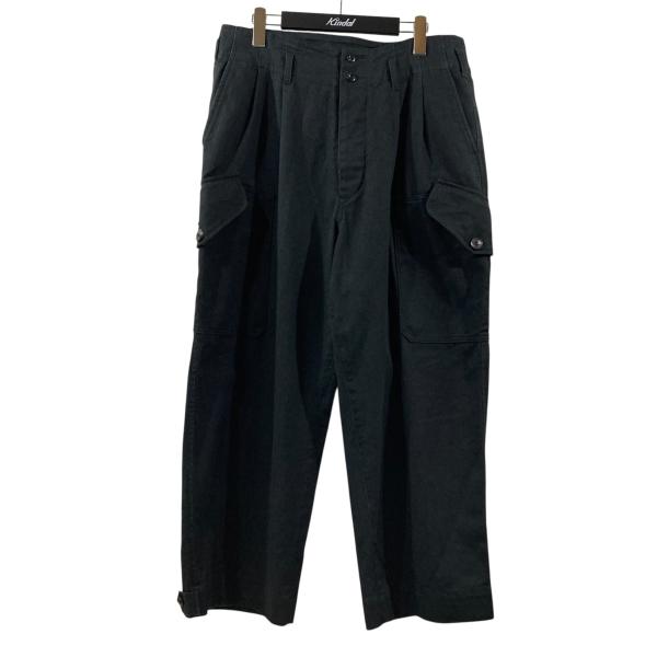 値下げ】OLDMAN'S TAILOR OVER CARGO PANTS カーゴパンツ ブラック