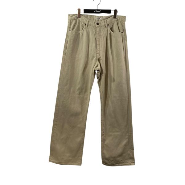 AURALEE（オーラリー） AURALEE BOTANICAL DYED SELVEDGE DENIM PANTS