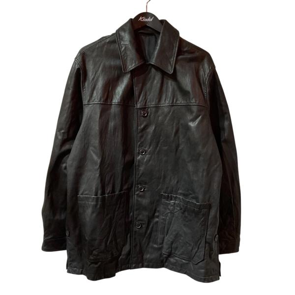 YOAK（ヨーク） YOKE GOAT LEATHER CAR COAT レザージャケット