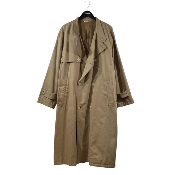 【未使用】AURALEE/オーラリー　トレンチコート AURALEE（オーラリー） AURALEE WASHED FINX CUPRO TWILL LONG COAT