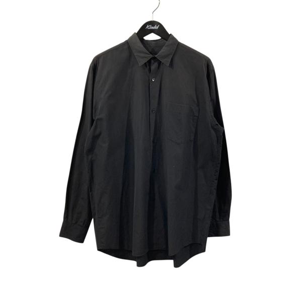 COMOLI（コモリ） 長袖シャツ P01-02001 ブラック サイズ：3