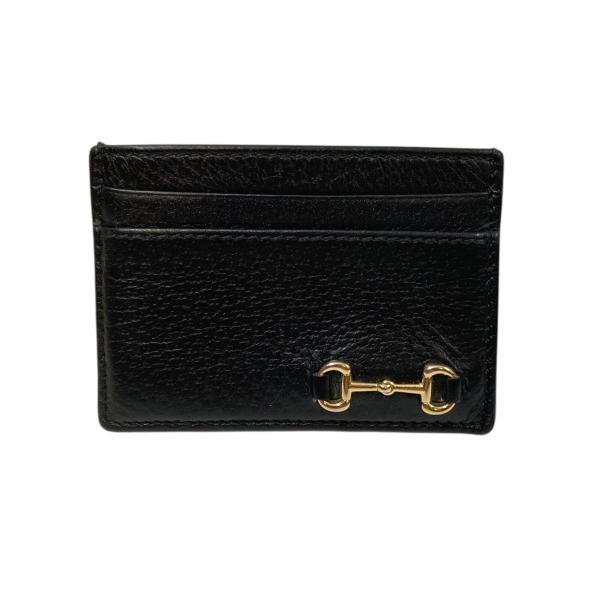 GUCCI（グッチ） ホースビット カードケース ブラック : カインドオル