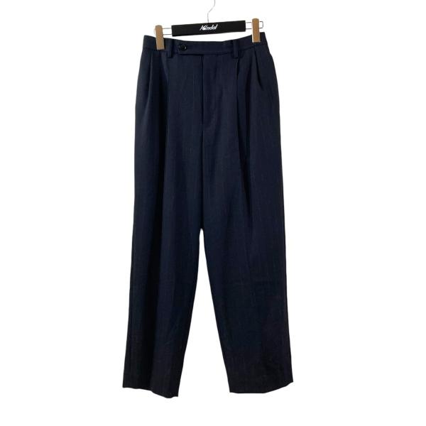 AURALEE（オーラリー） AURALEE Hard Twist Wool Panama Stripe Slaks