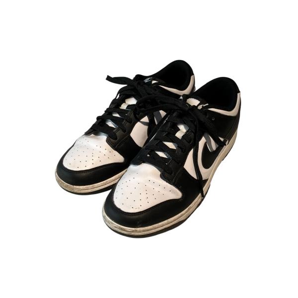 ナイキ NIKE Dunk Low Retro Panda ローカットスニーカー DD1391-100 ホワイト×ブラック サイズ：27.5