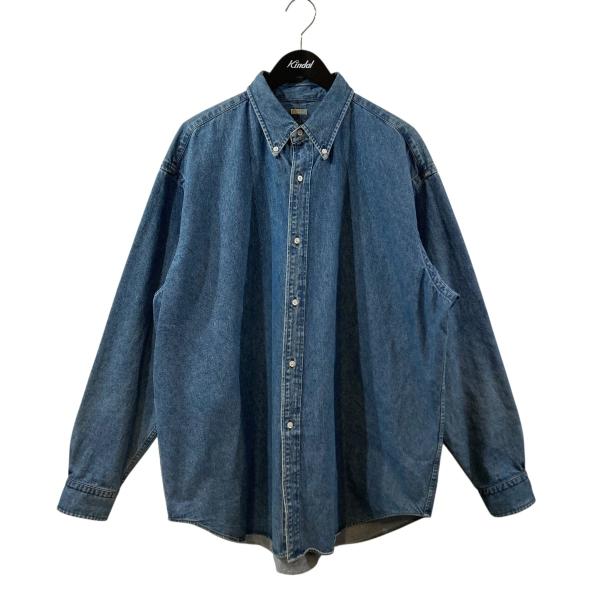 アプレッセ A．PRESSE BD Denim Shirt ボタンダウンデニムシャツ 22SAP