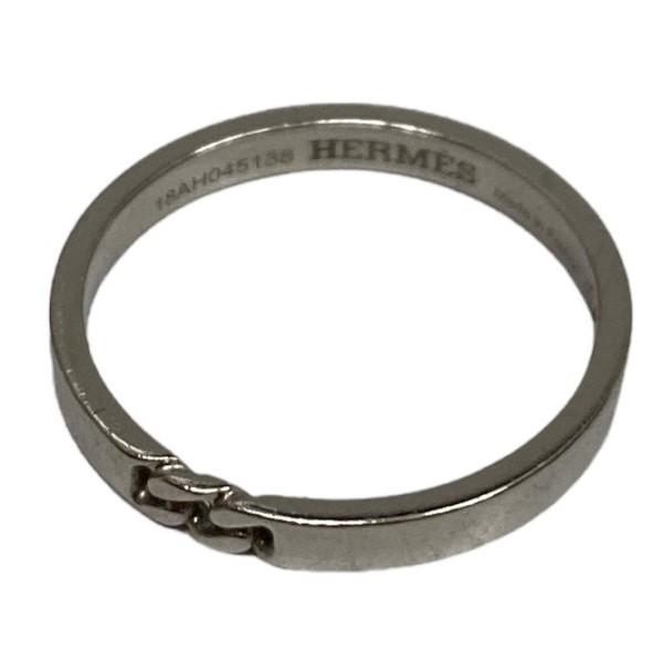 値下げ】HERMES エヴァーセリエリング シルバー サイズ：12号(53） (中 