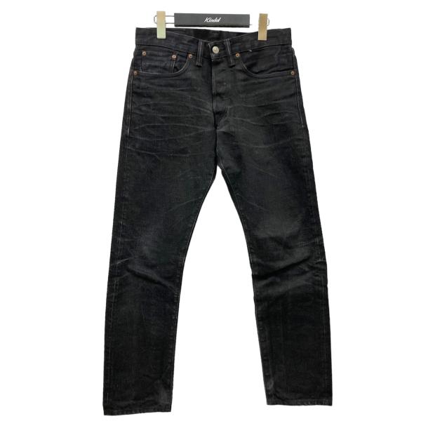 値下げ】RRL 「SLIM FIT Wash New Black」スリムフィットデニムパンツ 