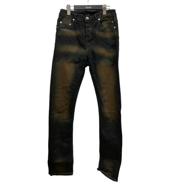 Drkshdw Rick owens ユーズド加工スリムデニム DU7353 Drkshdw Rick owens ユーズド加工スリムデニム DU7353