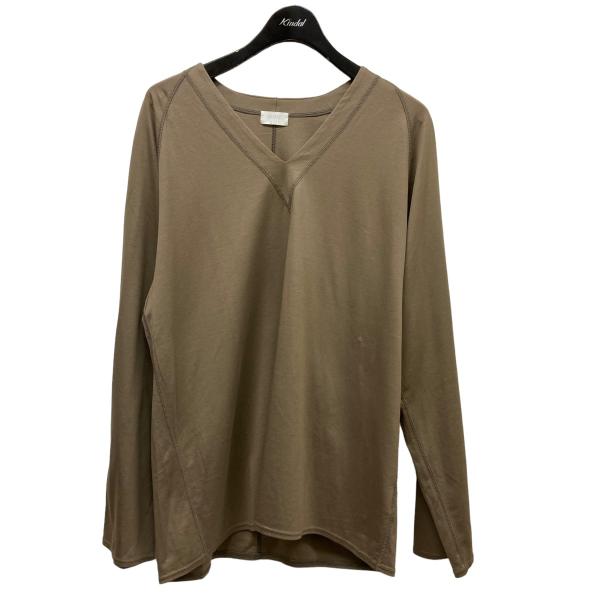 URU ウル uru COTTON PONTE V NECK L S TEE 長袖カットソー 20SCP02 
