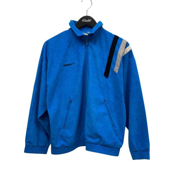 adidas（アディダス） パイル地トラックジャケット ブルー サイズ：S