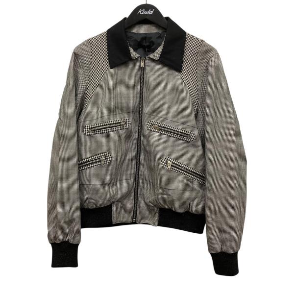 Omar Afridi/ツイードボンバージャケット/ブルゾン オマールアフリディ Omar Afridi 23SS PLAID A2 JACKET チェック