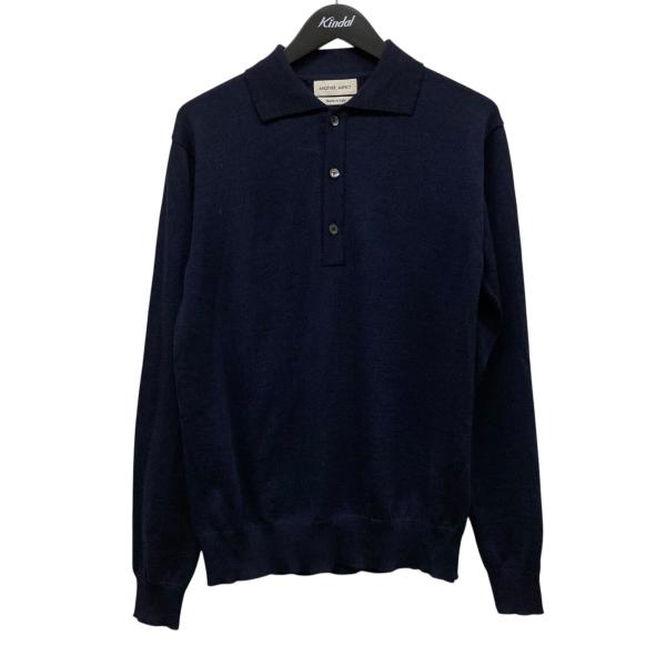 即日発送　chico ポロシャツニット　ネイビー 即日発送 chico ポロシャツニット ネイビー chico ポロニット