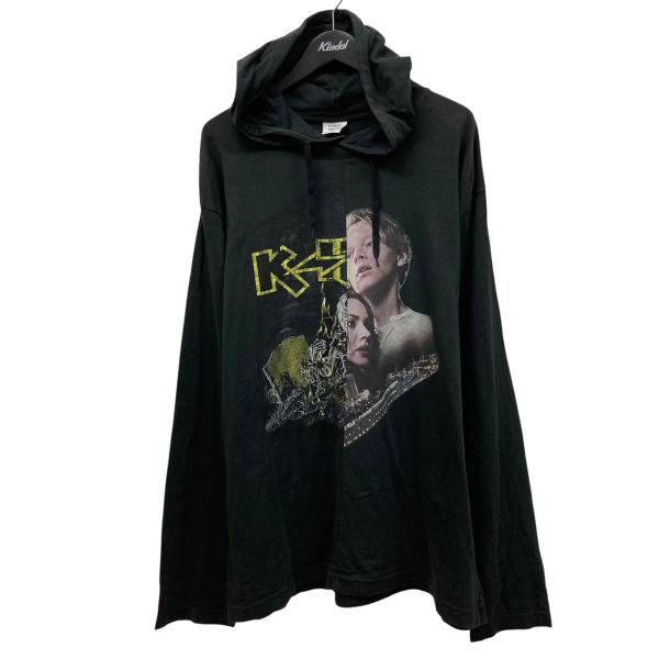 最安値　名作　ヴェトモン　タイタニックパーカー ヴェトモン VETEMENTS TITANIC K-HOLE SPLIT HOODIE 再構築