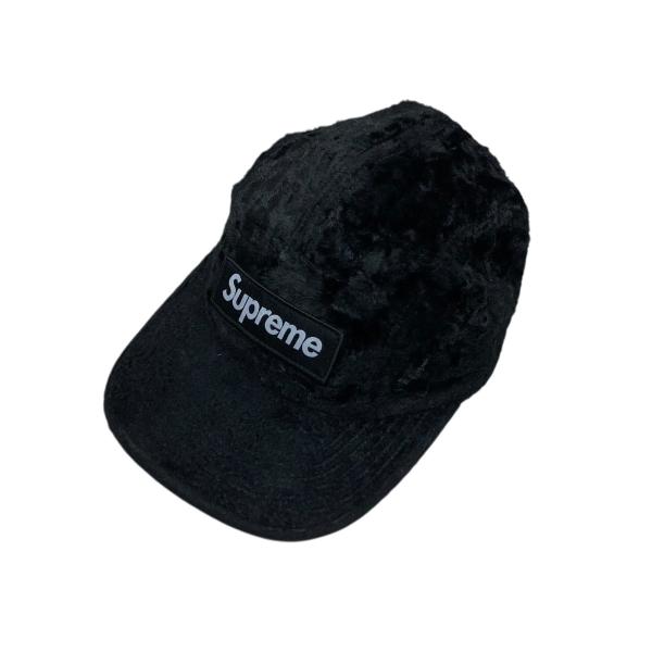 【希少】Supreme シュプリーム ベルベット ベロア トップス ブラックＬ Supreme（シュプリーム） 【値下げ】Supreme ベロアキャップ ブラック