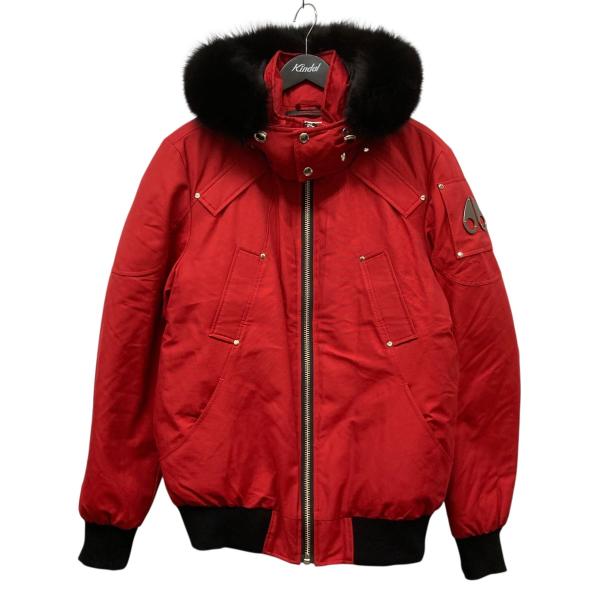 美品✨ムースナックルズ サントフレイヴィ ボンバー MOOSE KNUCKLES（ムースナックルズ） ファーフーデッドジャケット