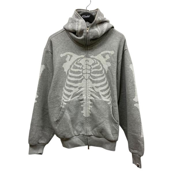 フラグメントデザイン ア ベイシング エイプ プルオーバー パーカー A BATHING APE（アベイシングエイプ） ボーンシャークパーカー