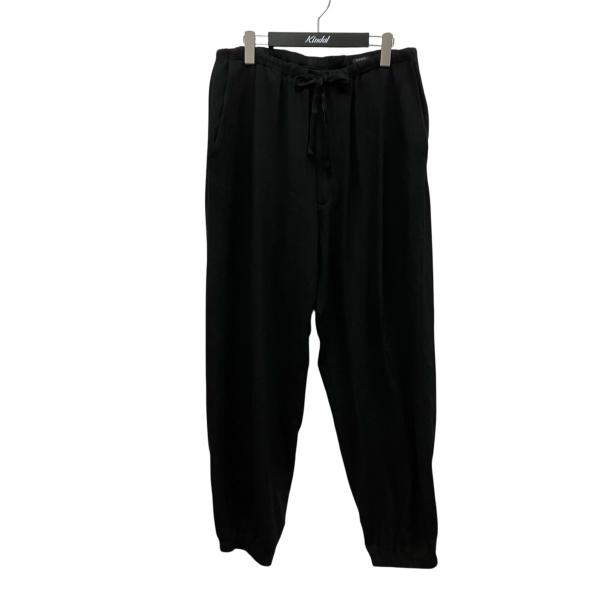 COMOLI（コモリ） COMOLI 24SS シルクネップドローストリングパンツ