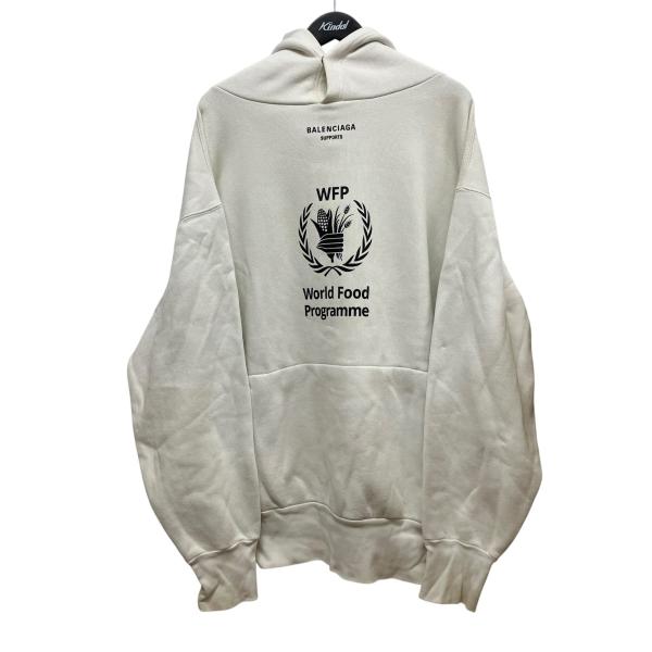 【希少】　BALENCIAGA WFP プルオーバー　パーカー BALENCIAGA（バレンシアガ） BALENCIAGA WFPロゴプリントプルオーバー