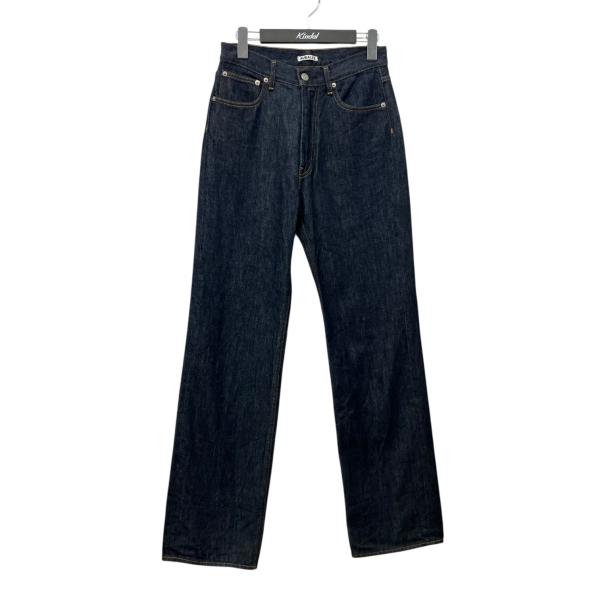 A18005 未使用 オーラリー ハードツイストデニム5Pパンツ W26 AURALEE（オーラリー） AURALEE 26SS HARD TWIST DENIM 5P PANTS
