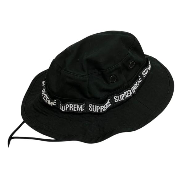 正規品　Supreme Military Boonie ハット　ブラック　紺 Supreme（シュプリーム） 【値下げ】Supreme Military Boonie バケット