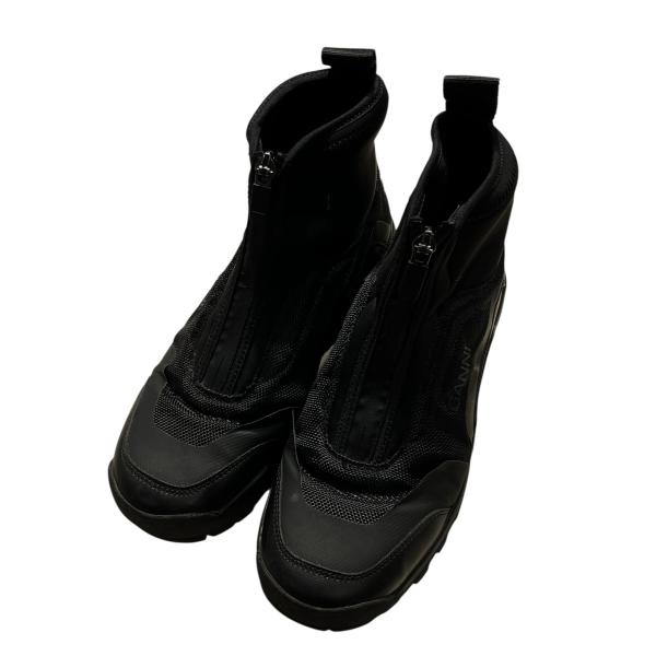 GANNI（ガニー） Ganni Vibramジップブーツ ブラック サイズ：37