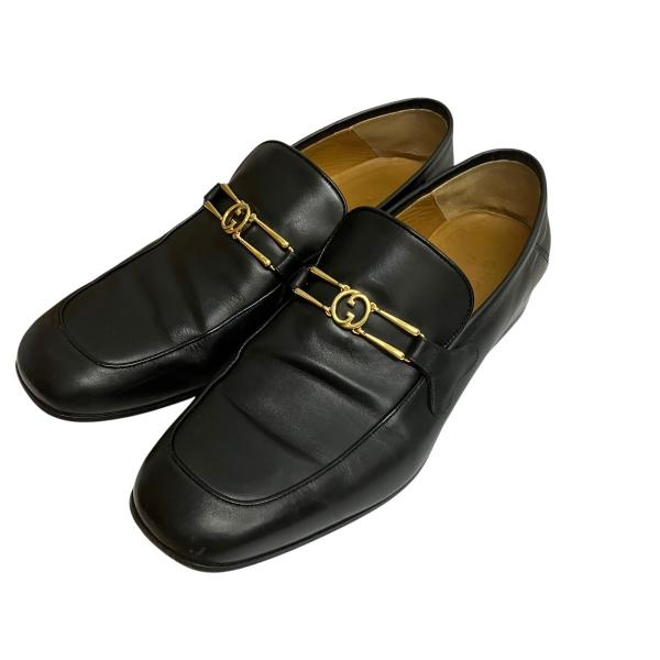 GUCCI（グッチ） ホースビットローファー 598348 ブラック サイズ：8